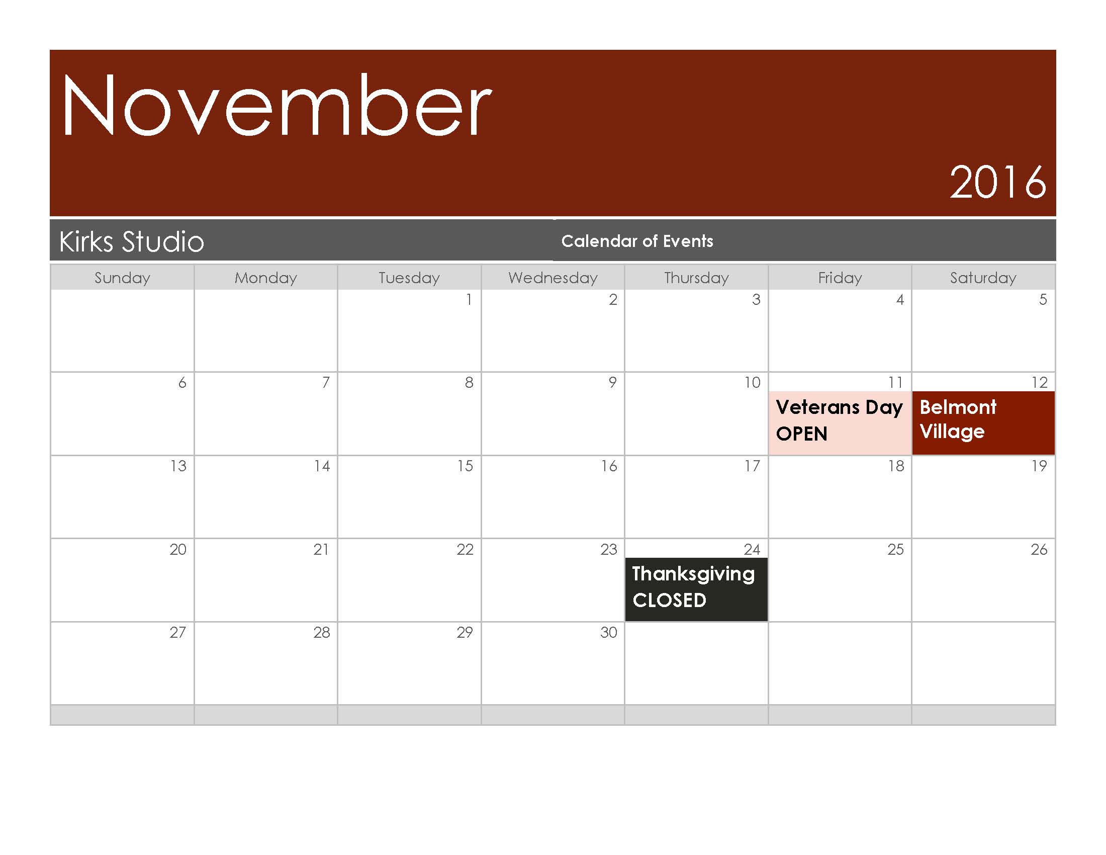 2016 November 5