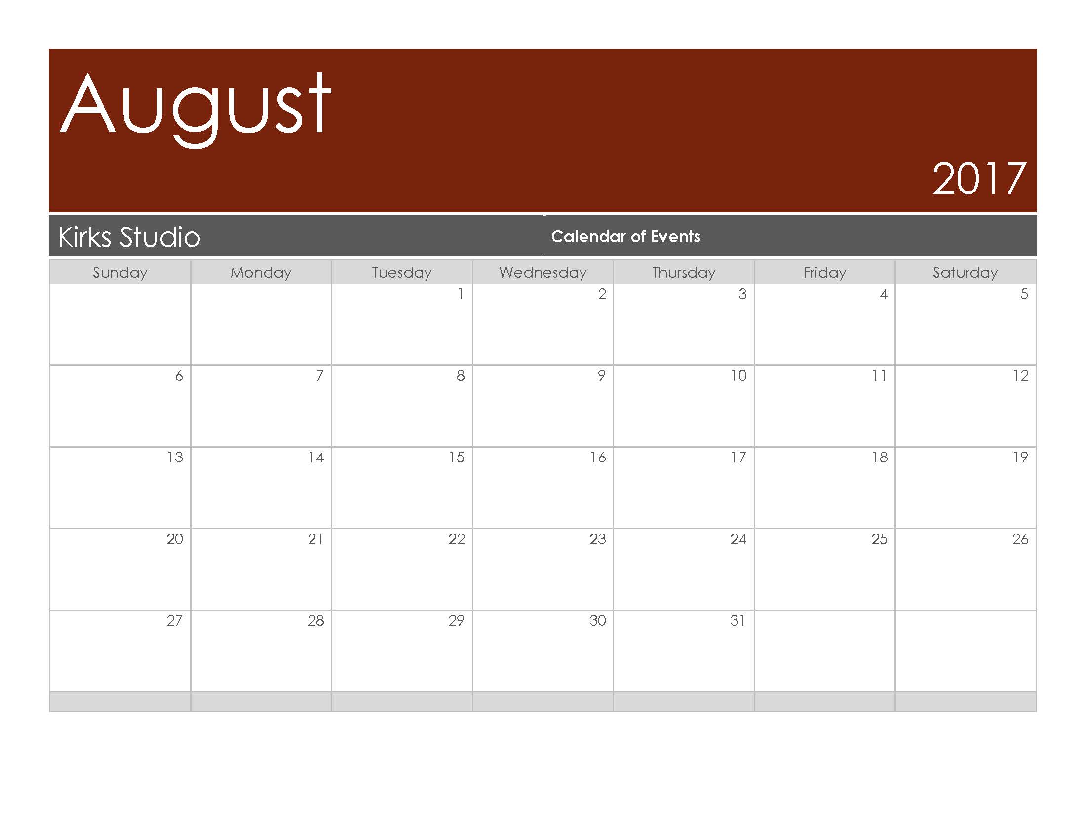 2017 August