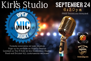 Open Mic at Kirk's Studio